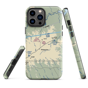 Booth Ranch Airport (SD36) VFR Sectional  Tough iPhone Case