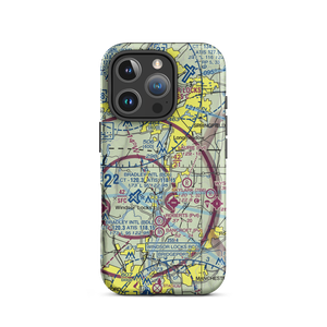 Bootlegger's Seaplane Base (CT87) VFR Sectional  Tough iPhone Case