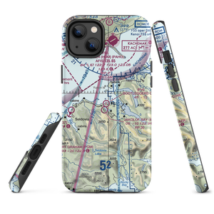 Bootleggers Cove Airport (2AK4) VFR Sectional  Tough iPhone Case