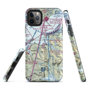 Bootleggers Cove Airport (2AK4) VFR Sectional  Tough iPhone Case