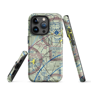 Booze Island Airport (64MO) VFR Sectional  Tough iPhone Case