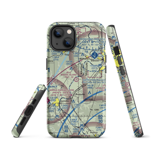 Booze Island Airport (64MO) VFR Sectional  Tough iPhone Case