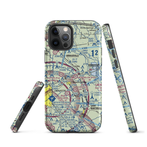 Bordelon Airpark (LS34) VFR Sectional  Tough iPhone Case