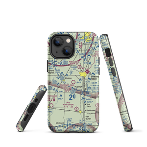 Bordner Airport (3D8) VFR Sectional  Tough iPhone Case