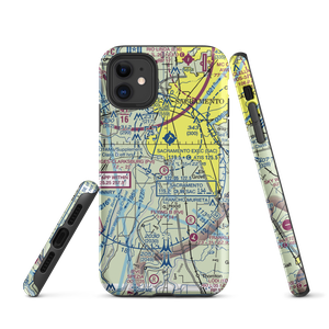 Borges - Clarksburg Airport (CN13) VFR Sectional  Tough iPhone Case