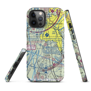 Borges - Clarksburg Airport (CN13) VFR Sectional  Tough iPhone Case