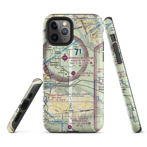 Borrego Air Ranch Airport (58CL) VFR Sectional  Tough iPhone Case