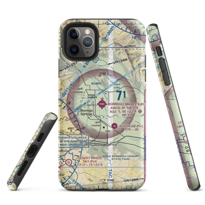 Borrego Valley Airport (L08) VFR Sectional  Tough iPhone Case