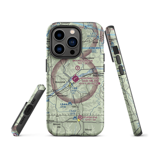 Boscobel Airport (OVS) VFR Sectional  Tough iPhone Case