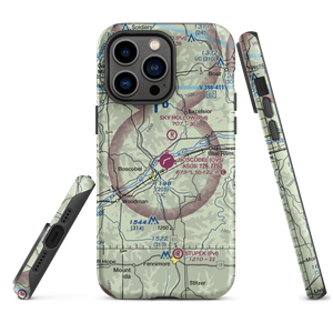 Boscobel Airport (OVS) VFR Sectional  Tough iPhone Case