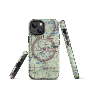Boscobel Airport (OVS) VFR Sectional  Tough iPhone Case