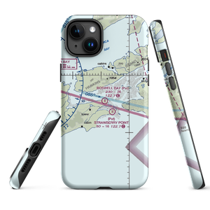 Boswell Bay Airport (BSW) VFR Sectional  Tough iPhone Case