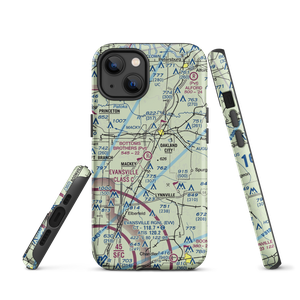 Bottoms Brothers Airport (1IN5) VFR Sectional  Tough iPhone Case