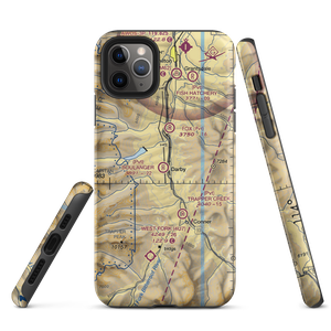 Boulanger Field Airport (4MT9) VFR Sectional  Tough iPhone Case