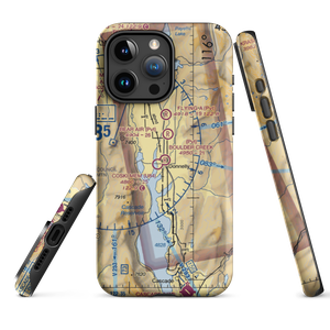 Boulder Creek Airstrip (44ID) VFR Sectional  Tough iPhone Case