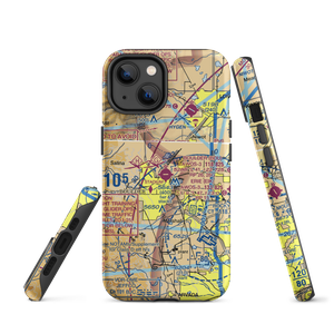 Boulder Municipal Airport (BDU) VFR Sectional  Tough iPhone Case