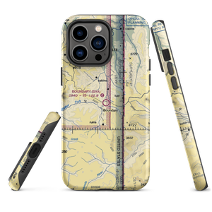 Boundary Airport (BYA) VFR Sectional  Tough iPhone Case