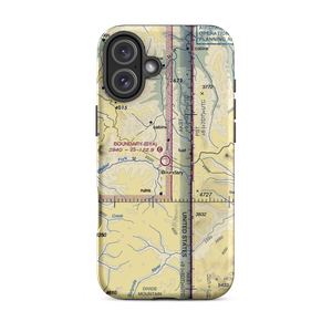 Boundary Airport (BYA) VFR Sectional  Tough iPhone Case