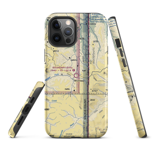 Boundary Airport (BYA) VFR Sectional  Tough iPhone Case