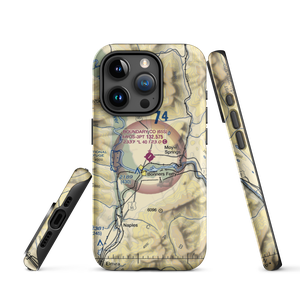 Boundary County Airport (65S) VFR Sectional  Tough iPhone Case