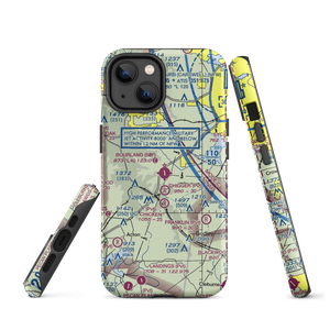 Bourland Field (50F) VFR Sectional  Tough iPhone Case