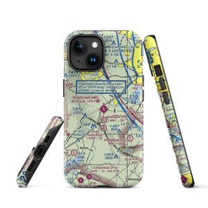 Bourland Field (50F) VFR Sectional  Tough iPhone Case