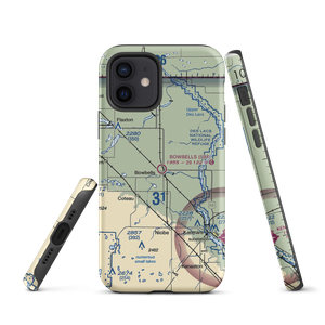 Bowbells Municipal Airport (5B4) VFR Sectional  Tough iPhone Case