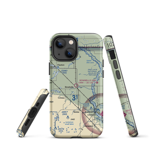 Bowbells Municipal Airport (5B4) VFR Sectional  Tough iPhone Case