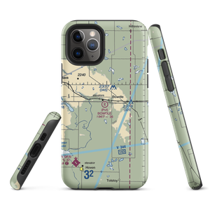 Bowdle Municipal Airport (5P3) VFR Sectional  Tough iPhone Case