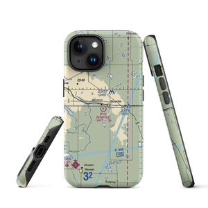 Bowdle Municipal Airport (5SD3) VFR Sectional  Tough iPhone Case