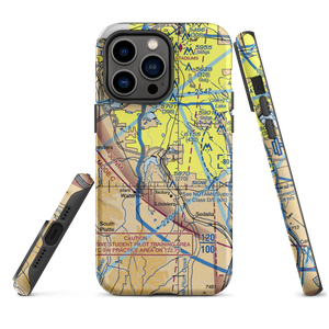 Bowen Farms Nr 1 Airport (CO98) VFR Sectional  Tough iPhone Case