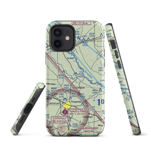 Bowens Mill Christian Center Airport (74GA) VFR Sectional  Tough iPhone Case