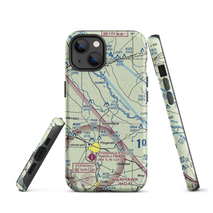 Bowens Mill Christian Center Airport (74GA) VFR Sectional  Tough iPhone Case