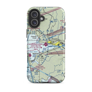 Bowerman Airport (HQM) VFR Sectional  Tough iPhone Case