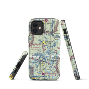 Bowers Airport (MN51) VFR Sectional  Tough iPhone Case