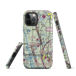 Bowles Airport (18CL) VFR Sectional  Tough iPhone Case