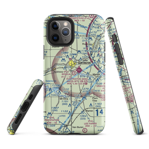 Bowlin Airport (IN85) VFR Sectional  Tough iPhone Case