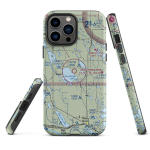 Bowstring Airport (9Y0) VFR Sectional  Tough iPhone Case