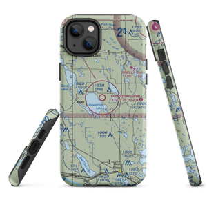 Bowstring Airport (9Y0) VFR Sectional  Tough iPhone Case