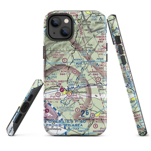 Bowtie Airport (PA51) VFR Sectional  Tough iPhone Case