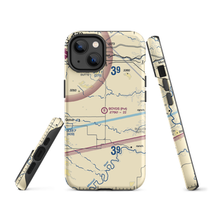 Boyd's Turf Airport (0NA9) VFR Sectional  Tough iPhone Case