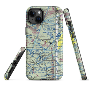 Boyer Airport (28PA) VFR Sectional  Tough iPhone Case