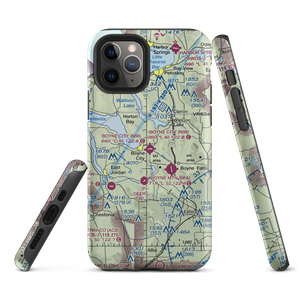Boyne City Municipal Airport (N98) VFR Sectional  Tough iPhone Case
