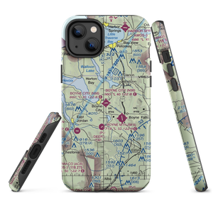 Boyne City Municipal Airport (N98) VFR Sectional  Tough iPhone Case