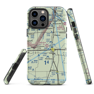 Braden Farms Airport (98LL) VFR Sectional  Tough iPhone Case