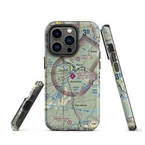 Bradford County Airport (N27) VFR Sectional  Tough iPhone Case