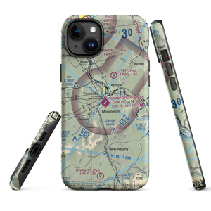 Bradford County Airport (N27) VFR Sectional  Tough iPhone Case