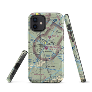 Bradford County Airport (N27) VFR Sectional  Tough iPhone Case