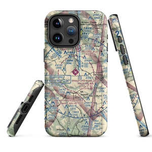 Bradford Regional Airport (BFD) VFR Sectional  Tough iPhone Case