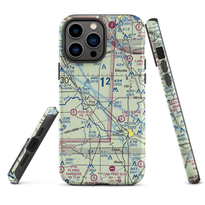 Bradley Airport (FD31) VFR Sectional  Tough iPhone Case